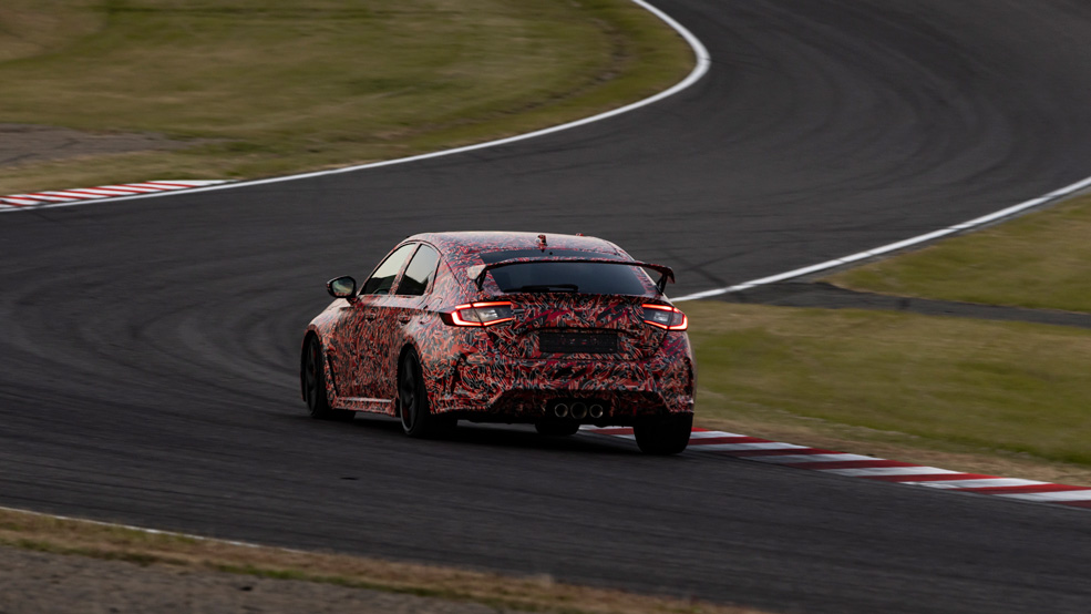 スパーク　HONDA CIVIC TYPE R-GT-Track Test HONDA CIVIC TYPE R-GT No.99 - Track Test (Diecast Car